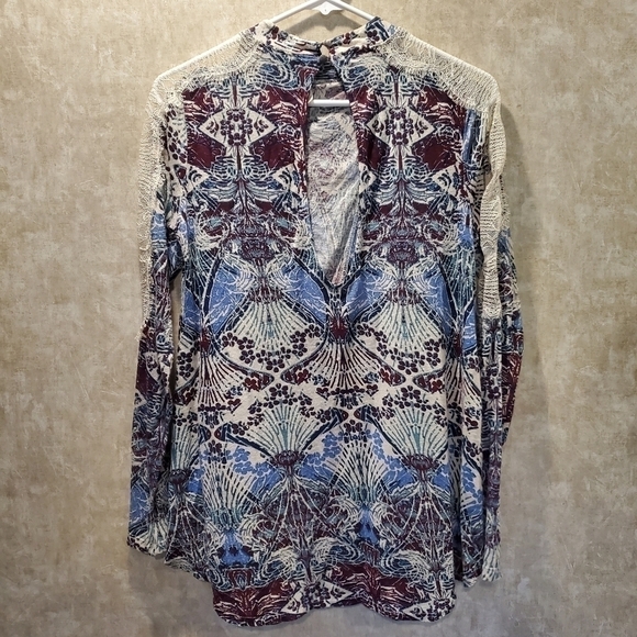 Free People Nouveau New World Pullover Shirt - Picture 10 of 13